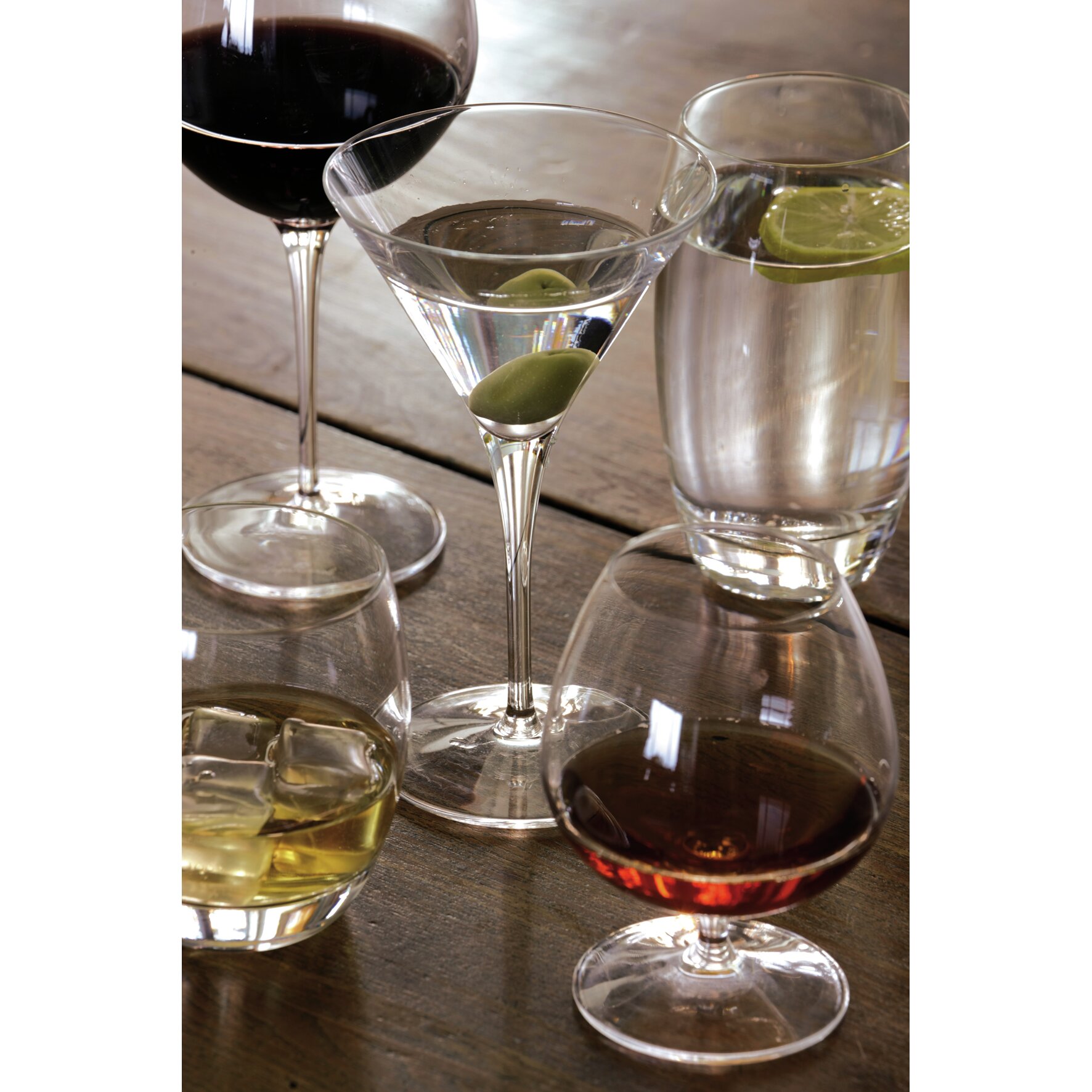 Luigi Bormioli Crescendo Stemless Wine Glass Reviews Wayfair