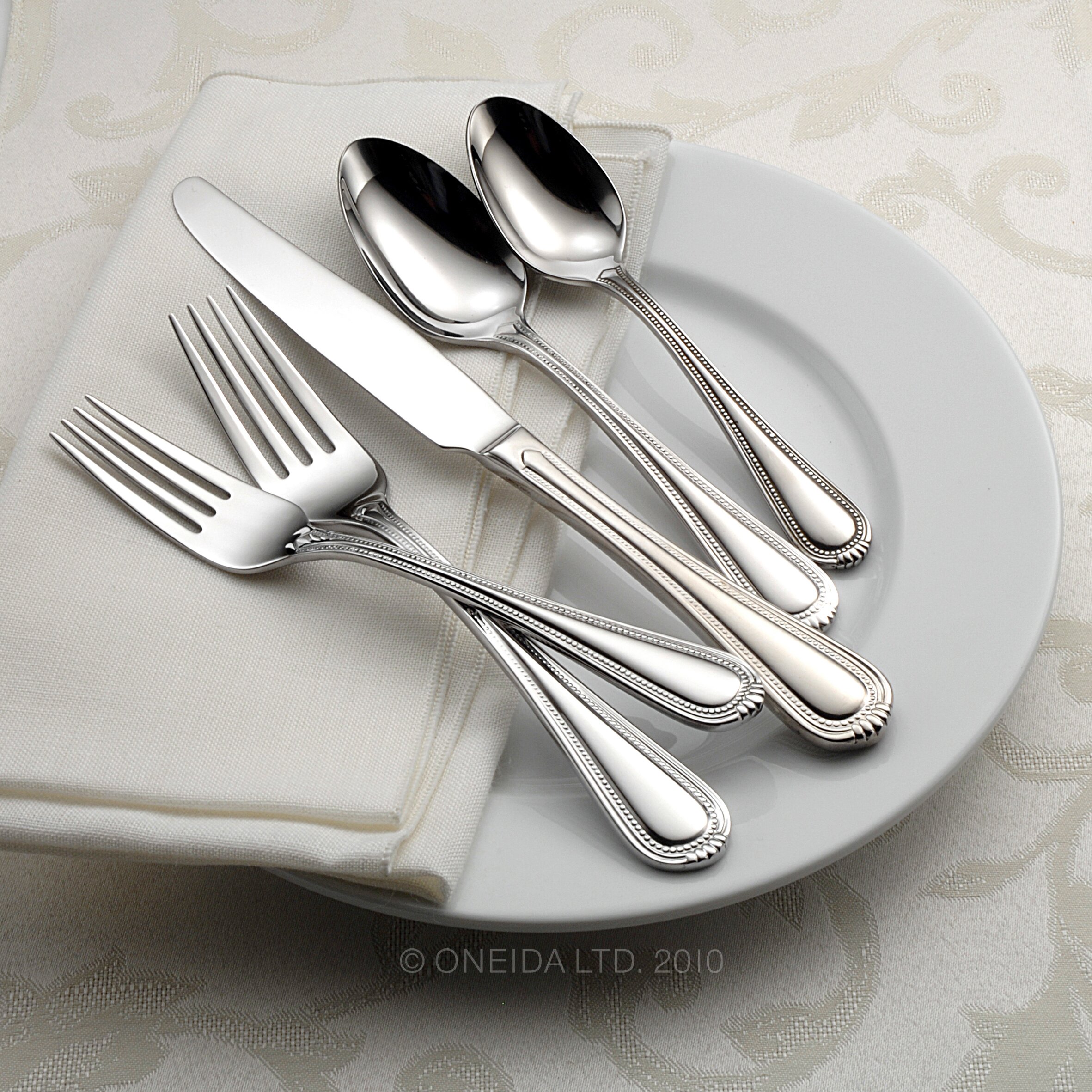 Oneida Countess 45 Piece Flatware Set Reviews Wayfair