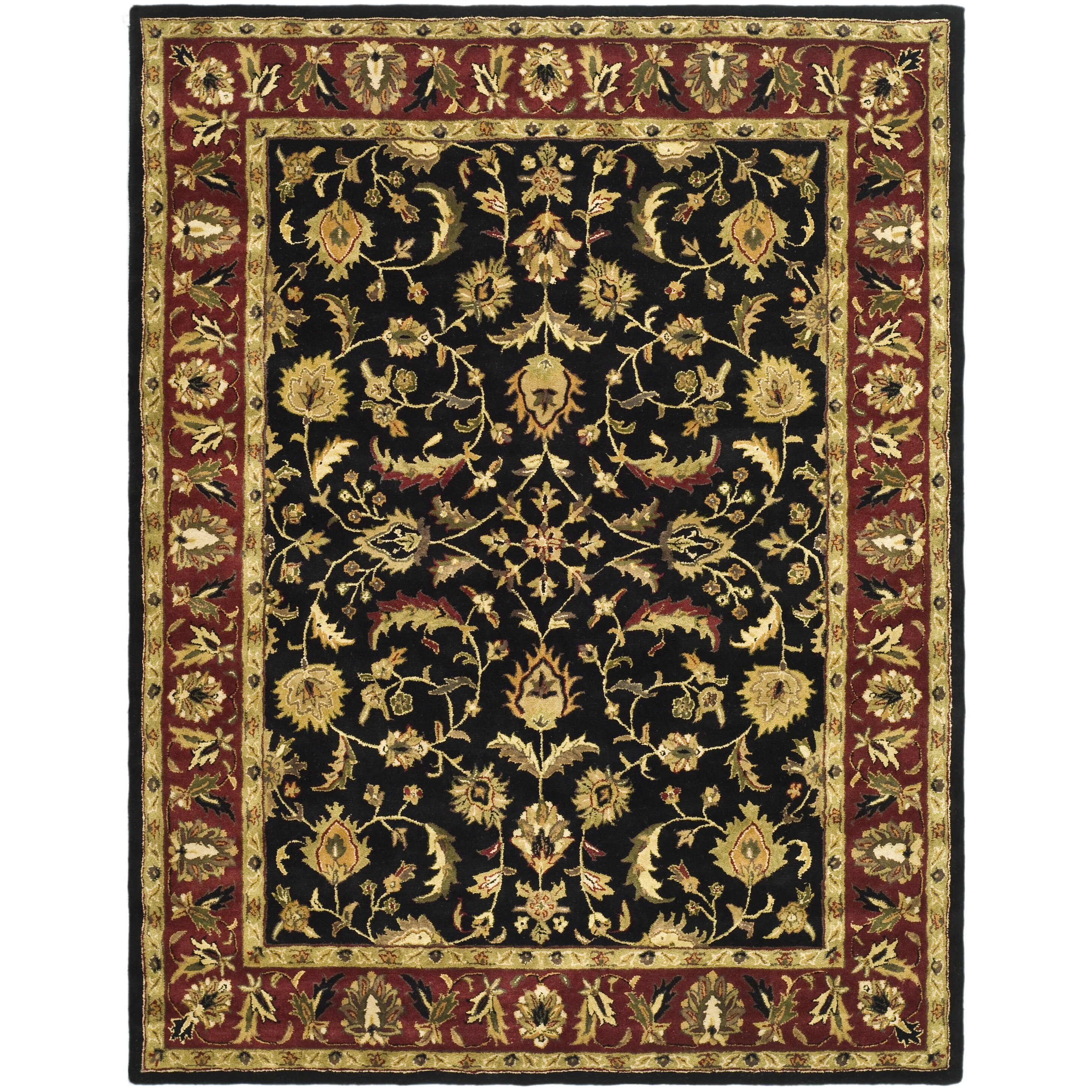 Safavieh Heritage Black Red Area Rug Reviews Wayfair