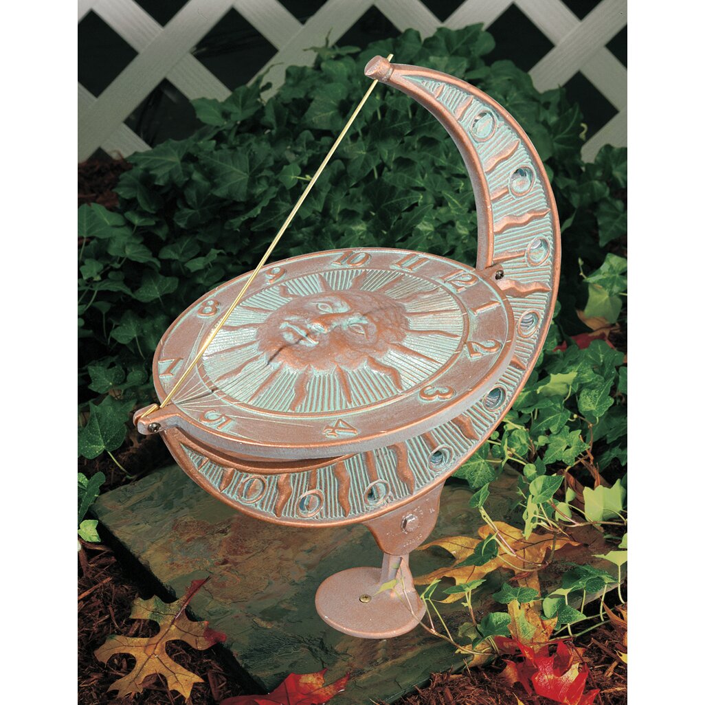 Whitehall Products Sun And Moon Sundial Wayfair