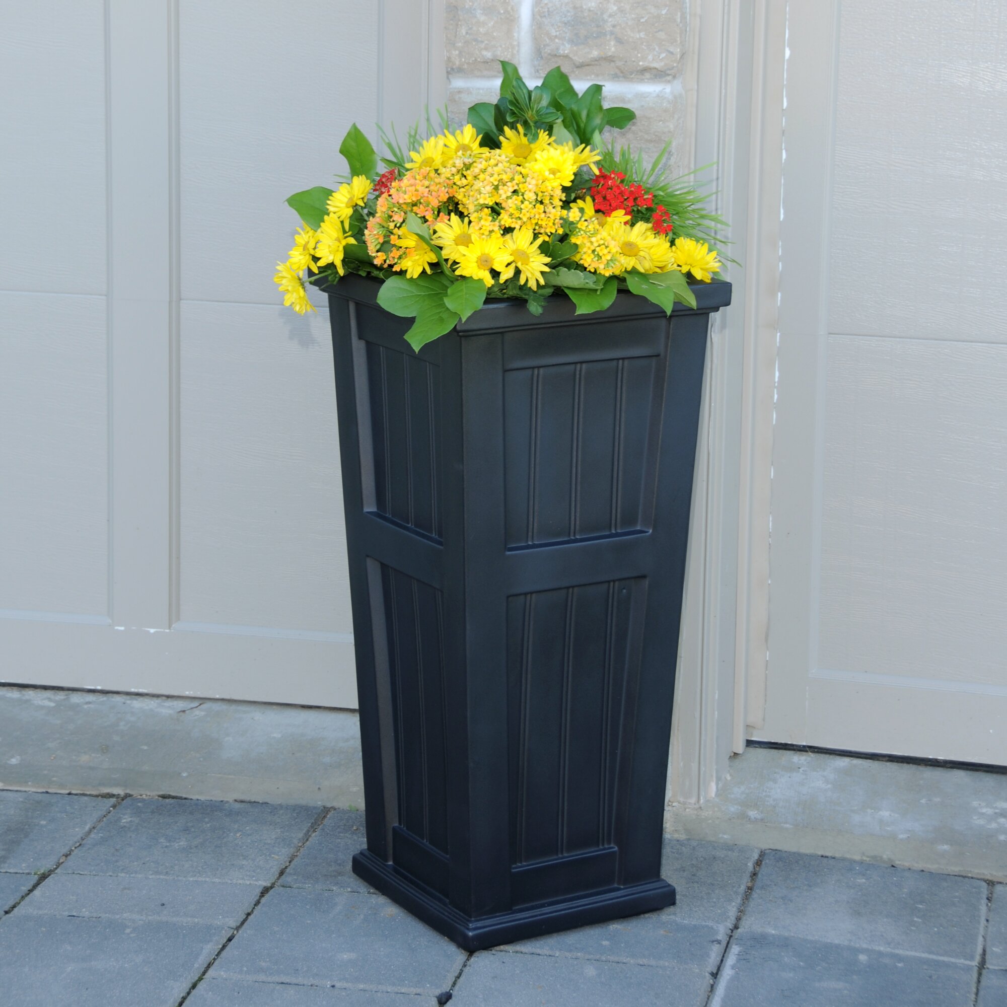 Mayne Inc Cape Cod Square Pot Planter Reviews Wayfair