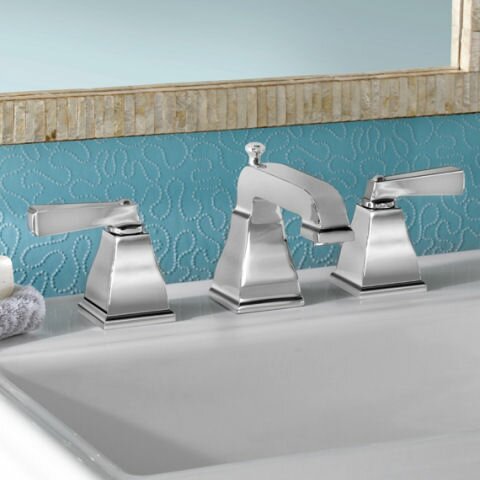 American Standard Town Square Widespread Bathroom Faucet With Double