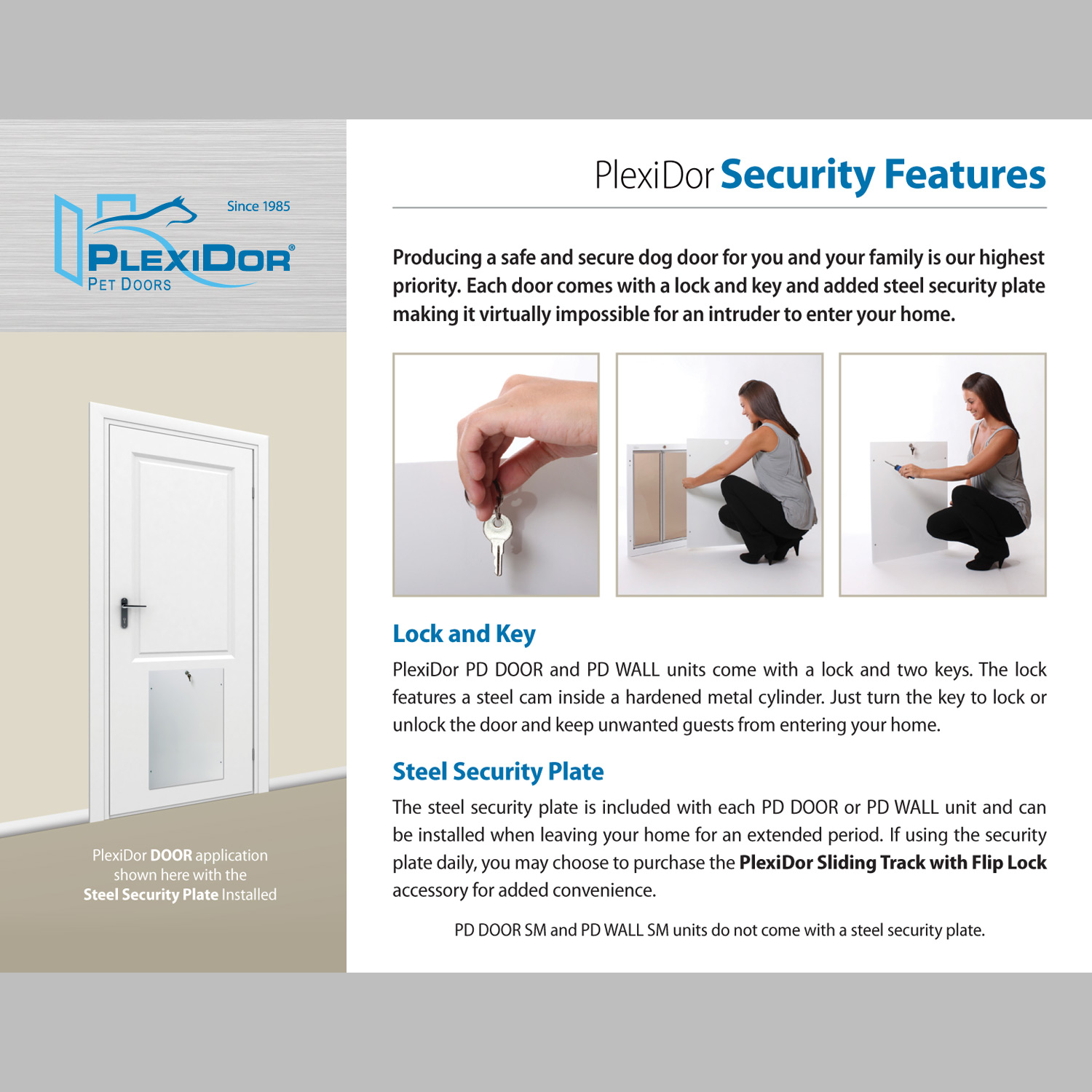 PlexiDor Performance Pet Door Wall Mount & Reviews Wayfair