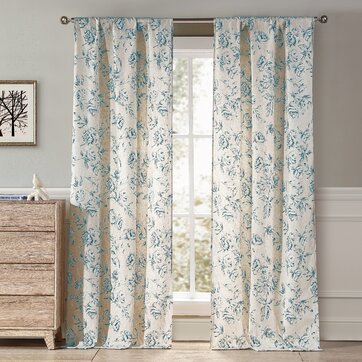 Blue Curtains & Drapes | Birch Lane