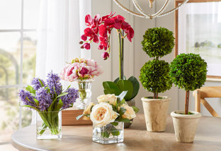 Faux Florals Under $50