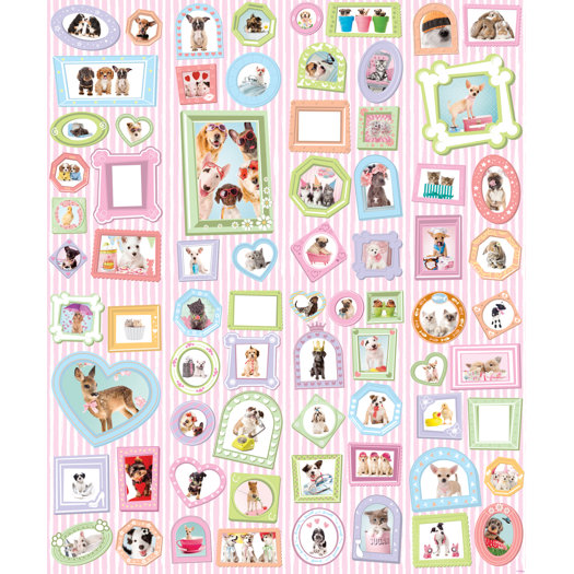 WallPops! Walltastic Wall Art Studio Pets Wall Mural AllModern