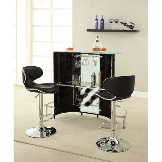 Wildon Home ® Bar with Wine Storage & Reviews AllModern