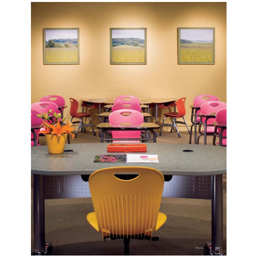 Virco Zuma Laminate 32.25" Combo Chair Desk AllModern