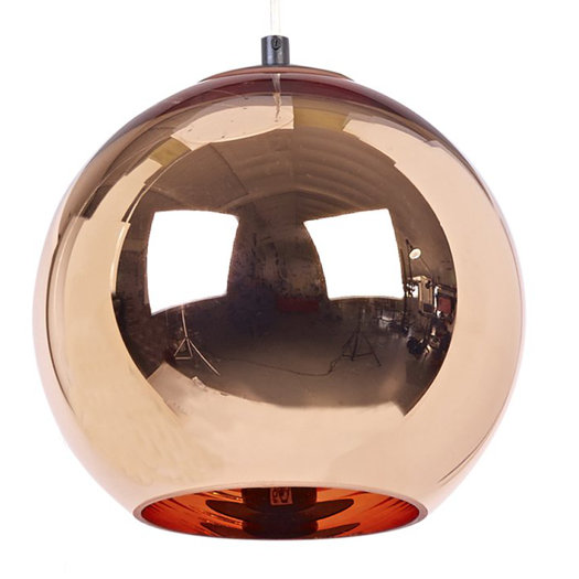 Tom Dixon Copper 1 Light Globe Pendant & Reviews AllModern
