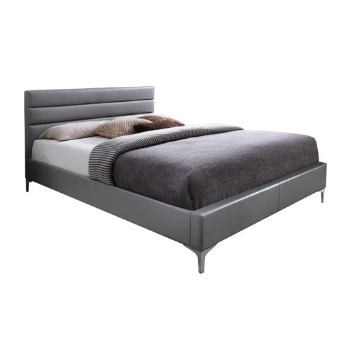 J&M Furniture Upholstered Platform Bed & Reviews AllModern