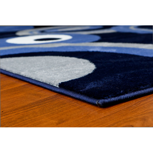 Persianrugs Modern Blue Area Rug & Reviews AllModern