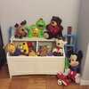 toy box with section divider