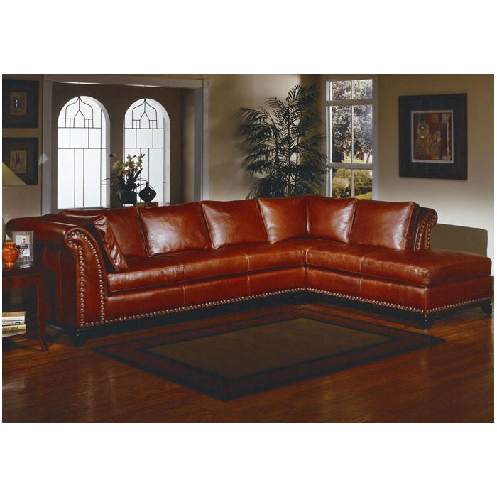 Omnia Leather Kingsley Sectional