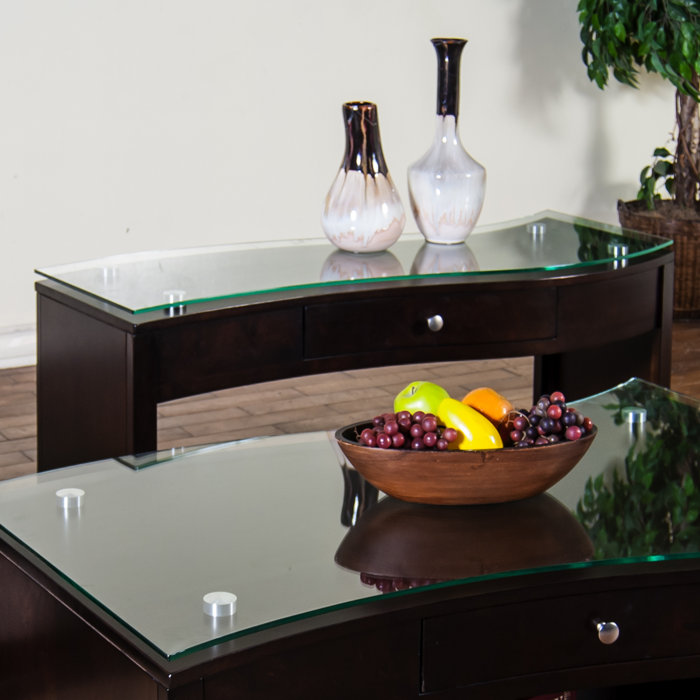 Sunny Designs Espresso Console Table