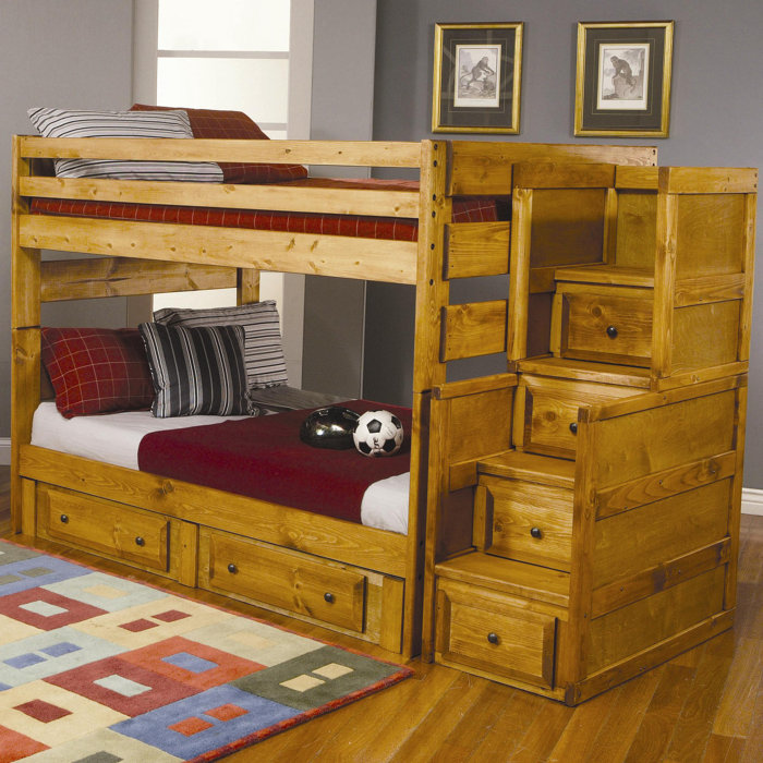 Wildon Home ® Full Standard Bed Customizable Be..