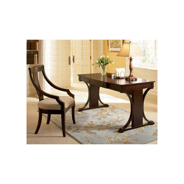Three Posts Motour Writing Desk and Chair Set