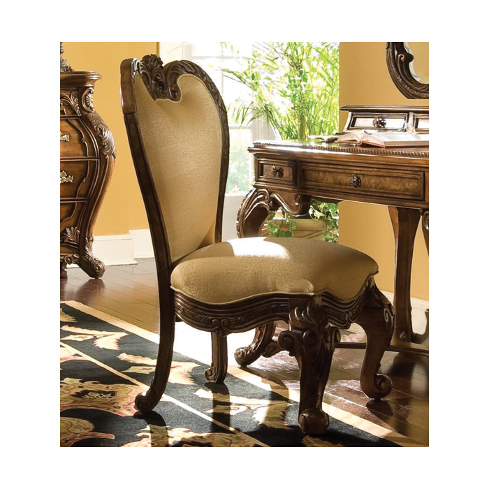 Michael Amini Palais Royale Vanity Set with Mirror & Reviews Wayfair