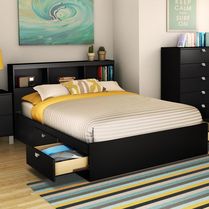 South Shore Spark Platform Customizable Bedroom Set