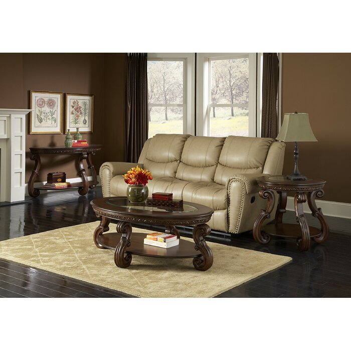 Woodhaven Hill 5556 Series Coffee Table Set & Reviews | Wayfair