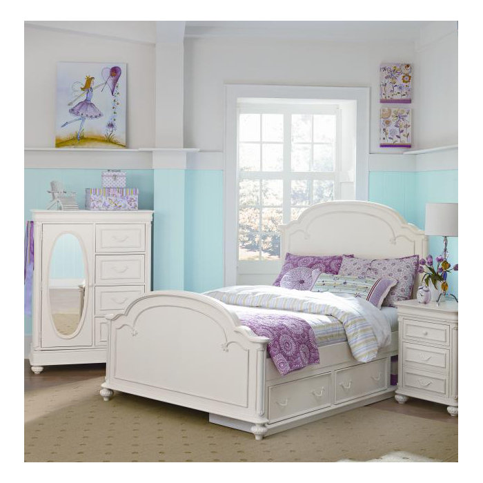 LC Kids Charlotte Panel Customizable Bedroom Set