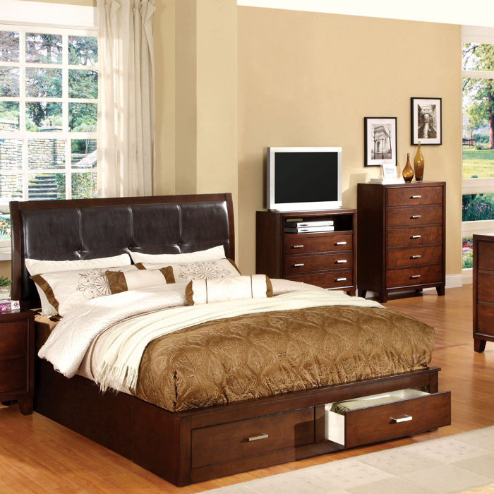 Andover Mills Platform Customizable Bedroom Set