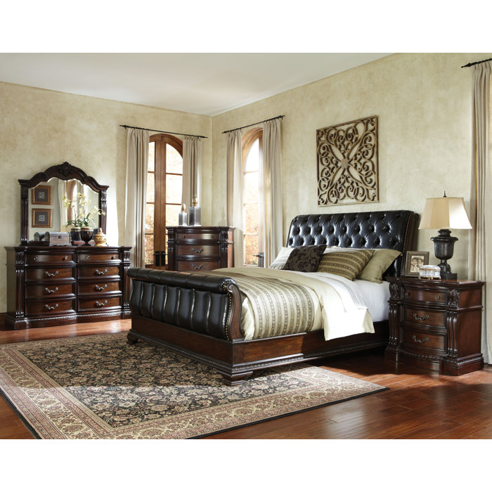 Standard Furniture Churchill Sleigh Customizable..