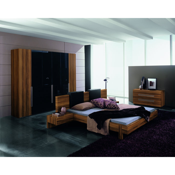 Rossetto USA Gap Platform Customizable Bedroom Set