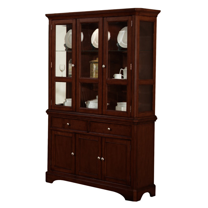 Alcott Hill Harpster China Cabinet