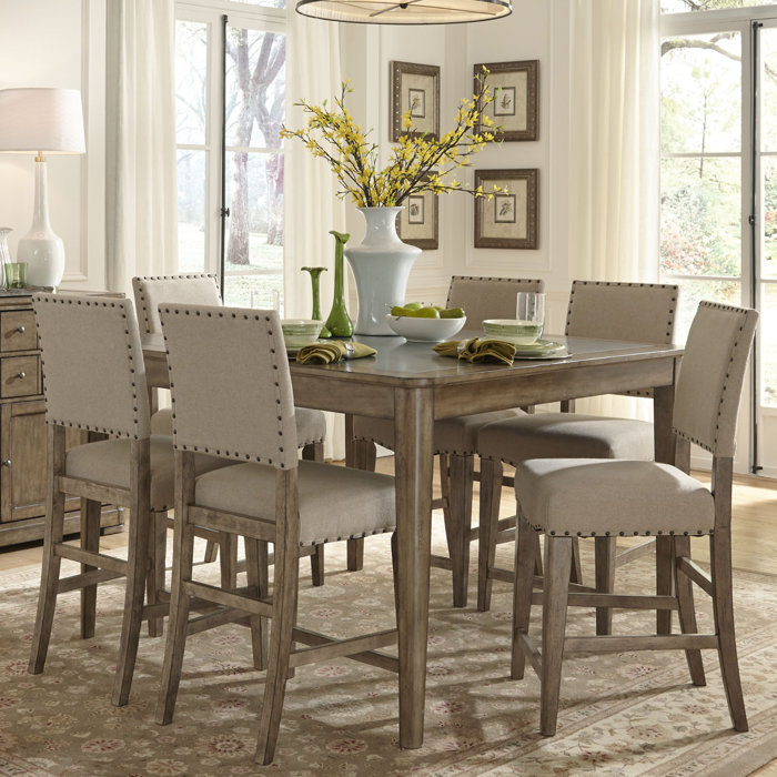 One Allium Way Saguenay 7 Piece Dining Set