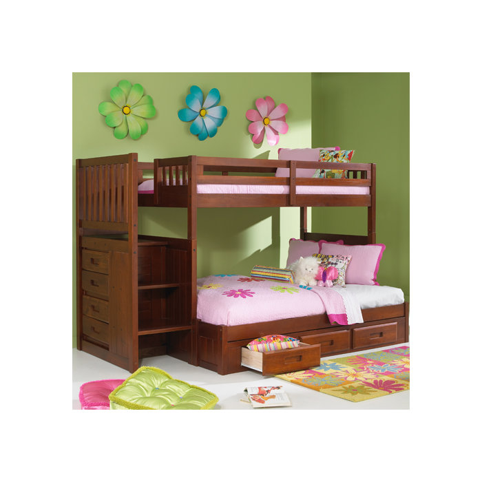 Discovery World Furniture Weston Twin over Full Bunk Bed ...