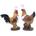 rooster chef statue