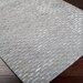 Gray nursery rug