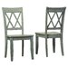 Loon Peak Castle Pines Side Chair in Antique Green & Reviews | Wayfair