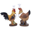 rooster chef statue