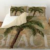 Manual Woodworkers & Weavers Beach Palm Shower Curtain & Reviews | Wayfair