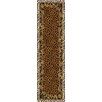 Leopard runner rug