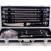 berghoff geminis 33 piece bbq set in cas