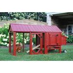 Aosom Pawhut Wood Chicken Coop Rabbit Hen House Nest Huge  Aosom Pawhut Wood Chicken Coop Rabbit Hen House Nest Huge