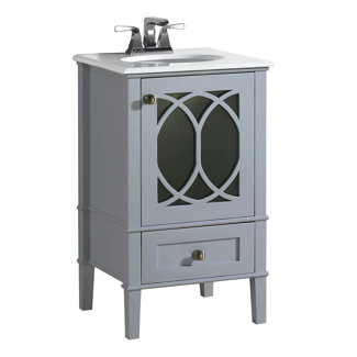 <strong>Simpli Home</strong> Paige 21" Single Bathroom Vanity Set
