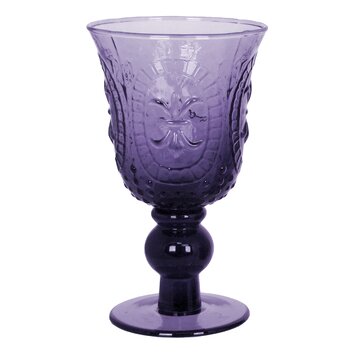 R Squared Renaissance Pressed Goblet Glass & Reviews | Wayfair