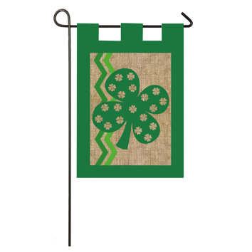 Evergreen Flag & Garden St. Pat Garden Flag
