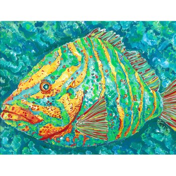 My Island Striped Grouper Mat & Reviews | Wayfair