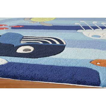 Momeni Lil Mo Whimsy Tufted Sea Creature Kids Area Rug & Reviews | Wayfair