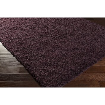 Surya Metropolitan Eggplant Area Rug | Wayfair