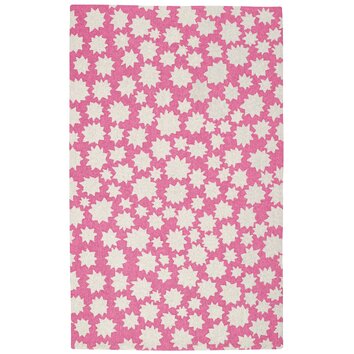 Capel Heavenly Pink/White Area Rug | Wayfair