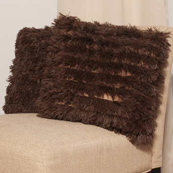 throw pillows plush
