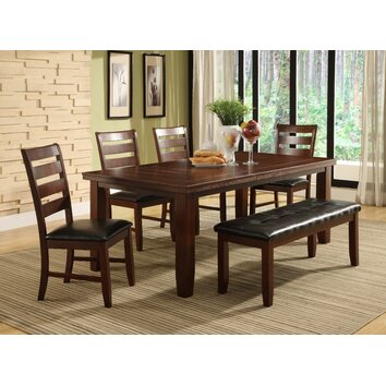 Red Barrel Studio Nexus 6 Piece Dining Set & Reviews | Wayfair