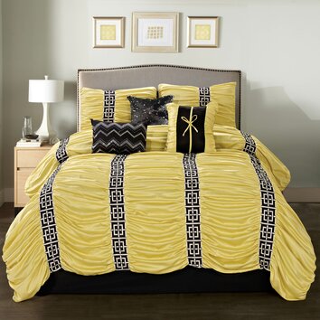 Homechoice International Group Donny 7 Piece Comforter Set ...