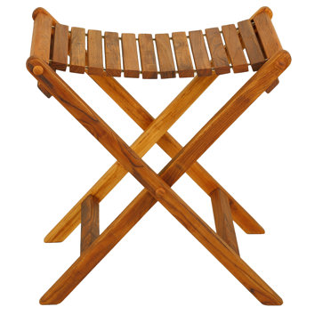 BareDecor Wyatt Folding Stool  Wayfair BareDecor Wyatt Folding Stool  Wayfair