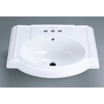 Kohler Devonshire Bathroom Sink with 4" Centerset Faucet Holes